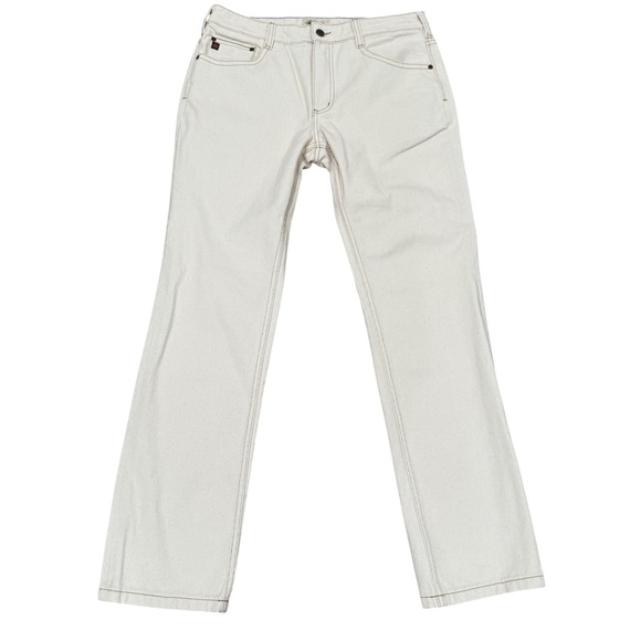 The Territory Ahead Other - The Territory Ahead Men Driftwood Jeans  34x32 Natural Speckled Cream Cotton